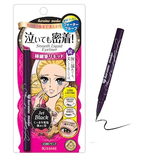 Foto 1 | Delineador Líquido Heroine Make By Kissme Waterproof Black - Venta Internacional