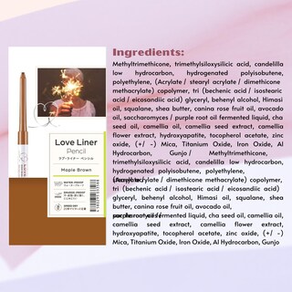 Foto 7 | Lápiz de Secado Rápido Loveliner Marrón Arce - Venta Internacional