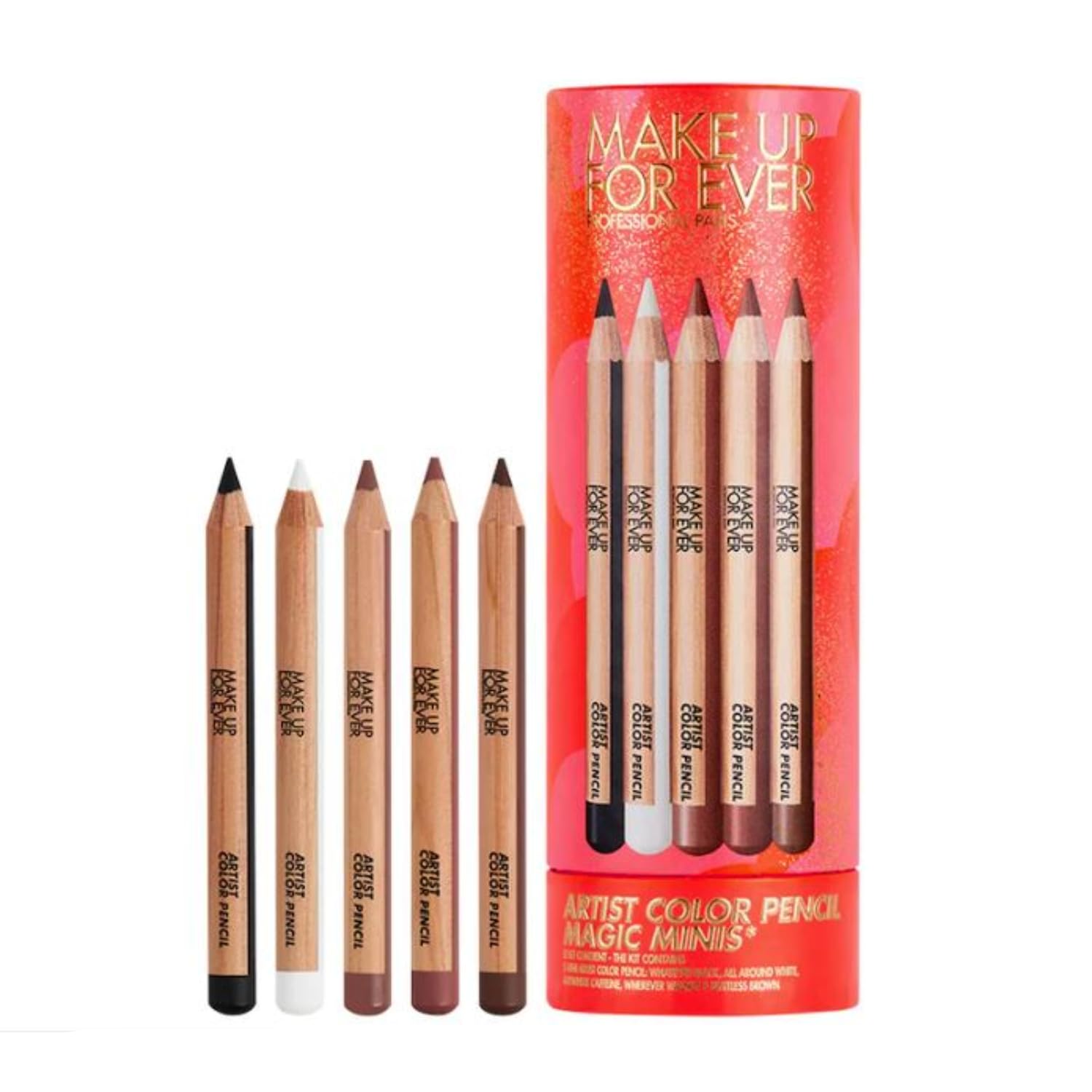 Foto 2 pulgar | Set De Maquillaje Make Up For Ever Artist Color Pencil Magic, 5 Unidades - Venta Internacional.