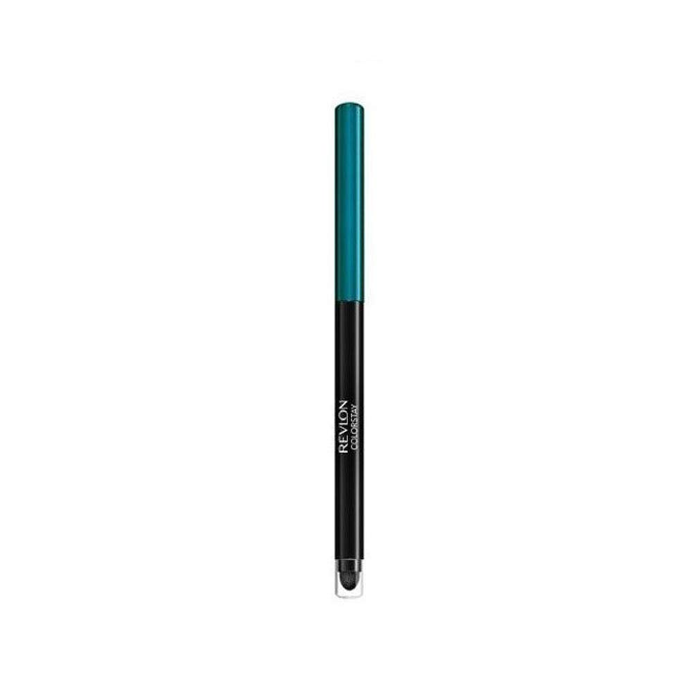 Lápiz Delineador De Ojos Revlon Colorstay 210, Verde Azulado, Sin Fragancia - Venta Internacional.