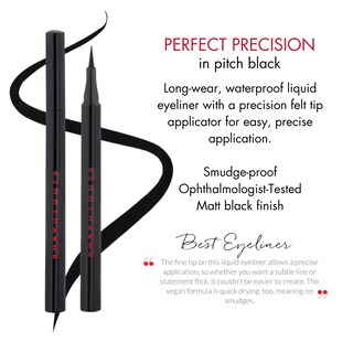 Foto 2 | Delineador Líquido Ruby Hammer Precision Pitch Black 1.2 ml - Venta Internacional