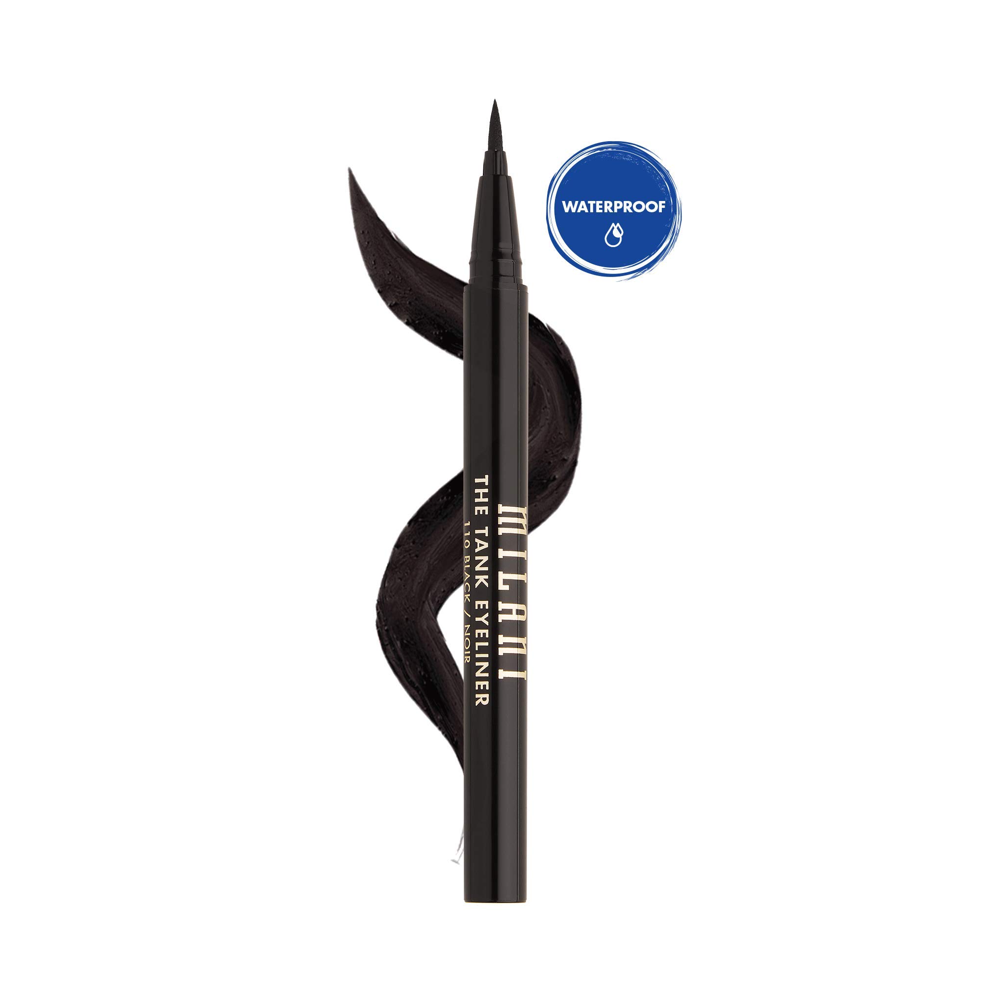 Delineador Líquido Milani The Tank Waterproof Black 12h - Venta Internacional.