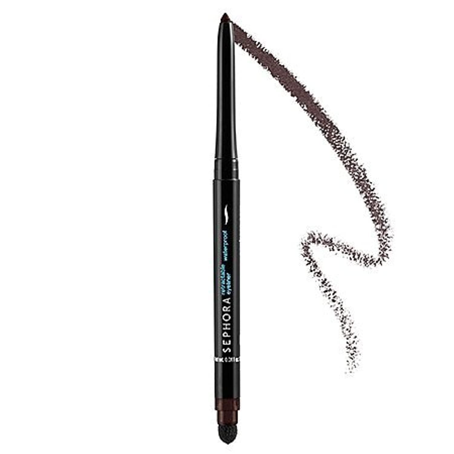 Delineador De Ojos Sephora Collection Retráctil Impermeable #10 Marrón - Venta Internacional.