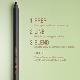 Foto 5 | Eyeliner Pixi Endless Silky Eye Pen Black Noir Waterproof - Venta Internacional.