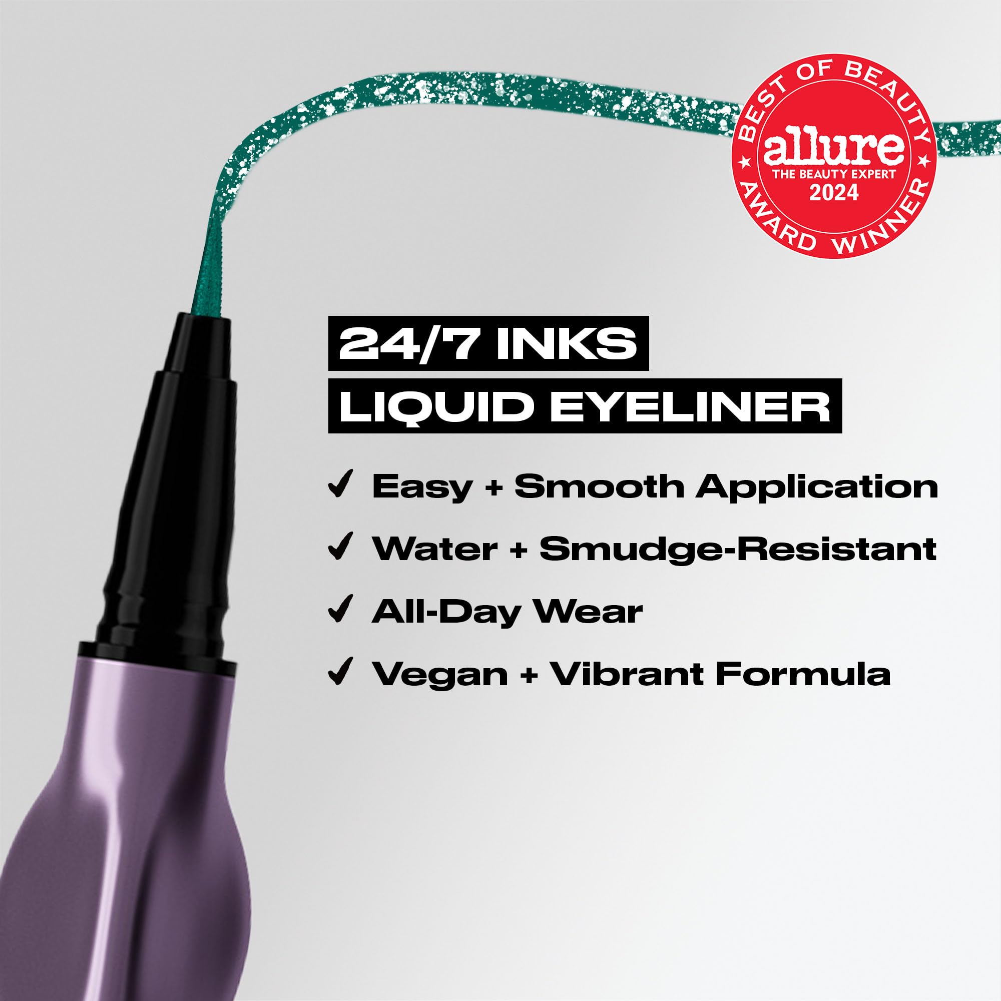 Foto 4 pulgar | Lápiz Delineador Líquido Urban Decay 24/7 Inks Deep End, Azul Turquesa - Venta Internacional.
