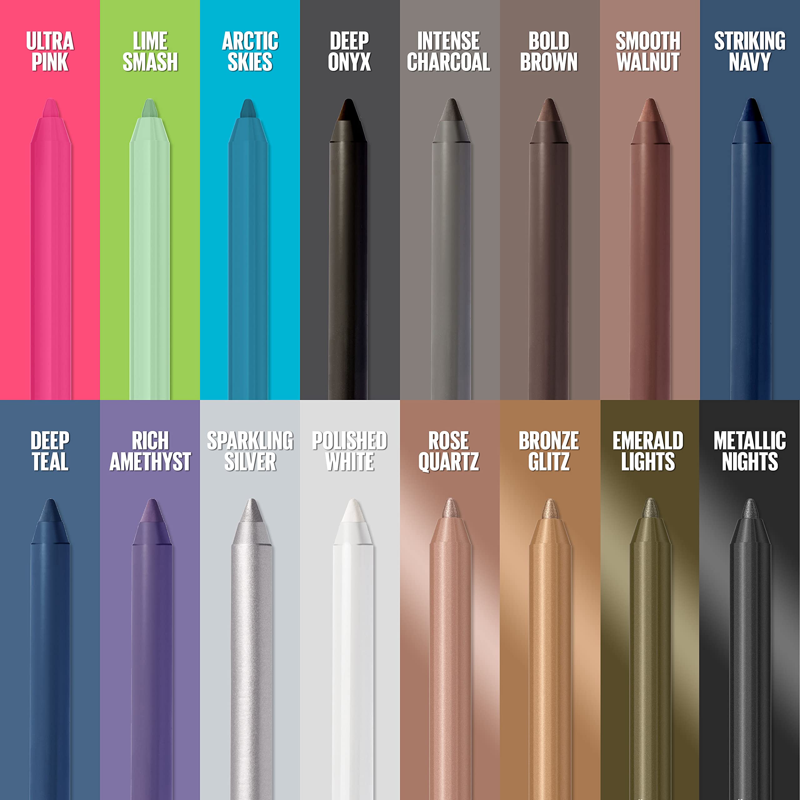 Foto 4 | Lápiz Delineador De Ojos Maybelline Tattoostudio Durable Walnut - Venta Internacional.