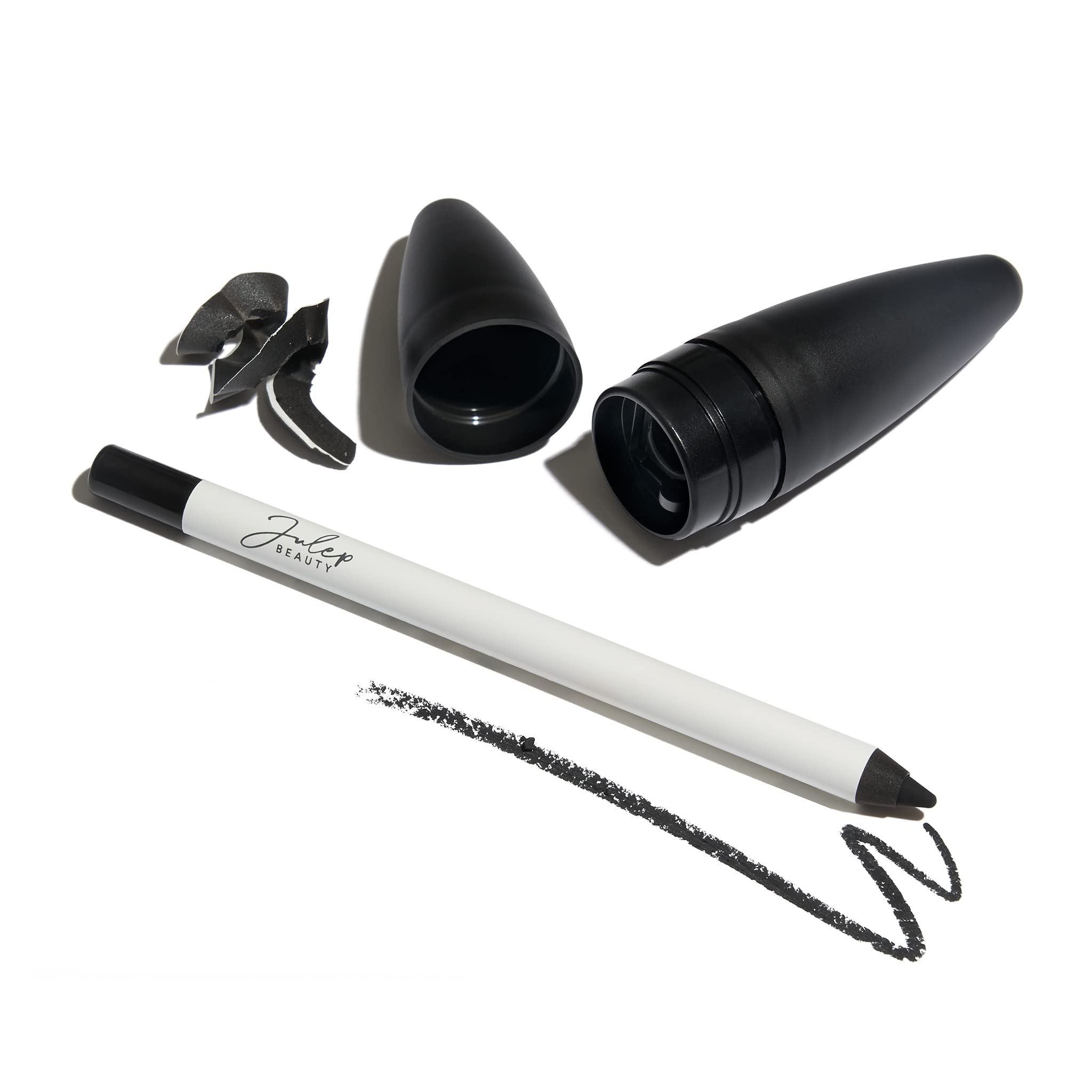 Lápiz Delineador De Ojos Julep When Pencil Met Gel Blackest Black - Venta Internacional.