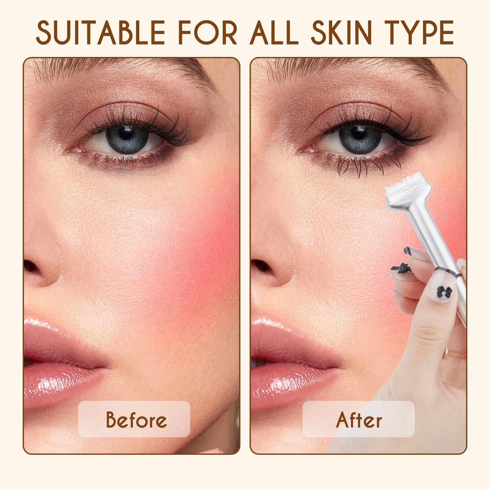 Foto 6 | Set Líquido Delineador De Ojos Impermeable Lower Lash Stamp Gemerry - Venta Internacional.