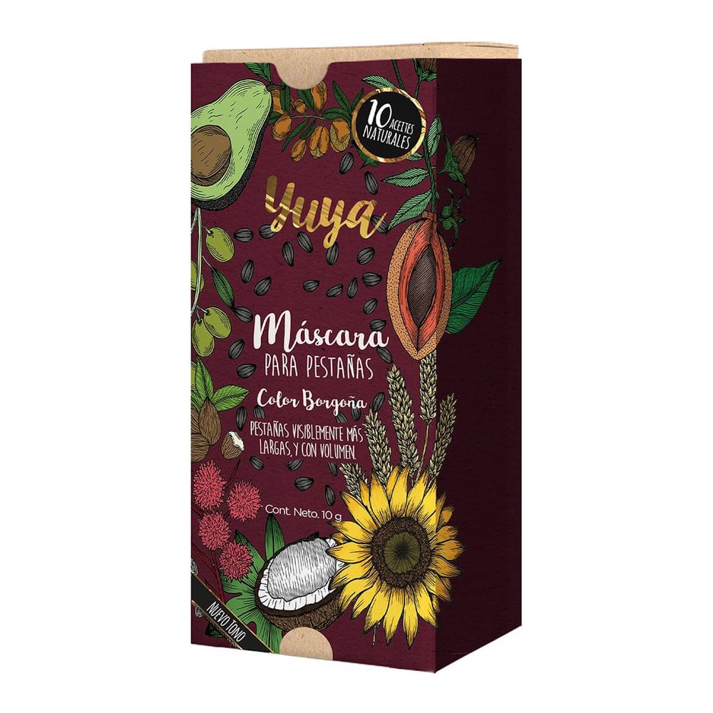 Foto 4 | Mascara De Pestañas Color Borgoña Yuya Republic Cosmetics.