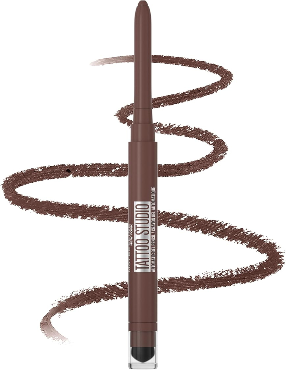 Foto 3 | Lápiz De Gel Delineador Maybelline Tattoo Studio+termo De Agua De Regalo Güish