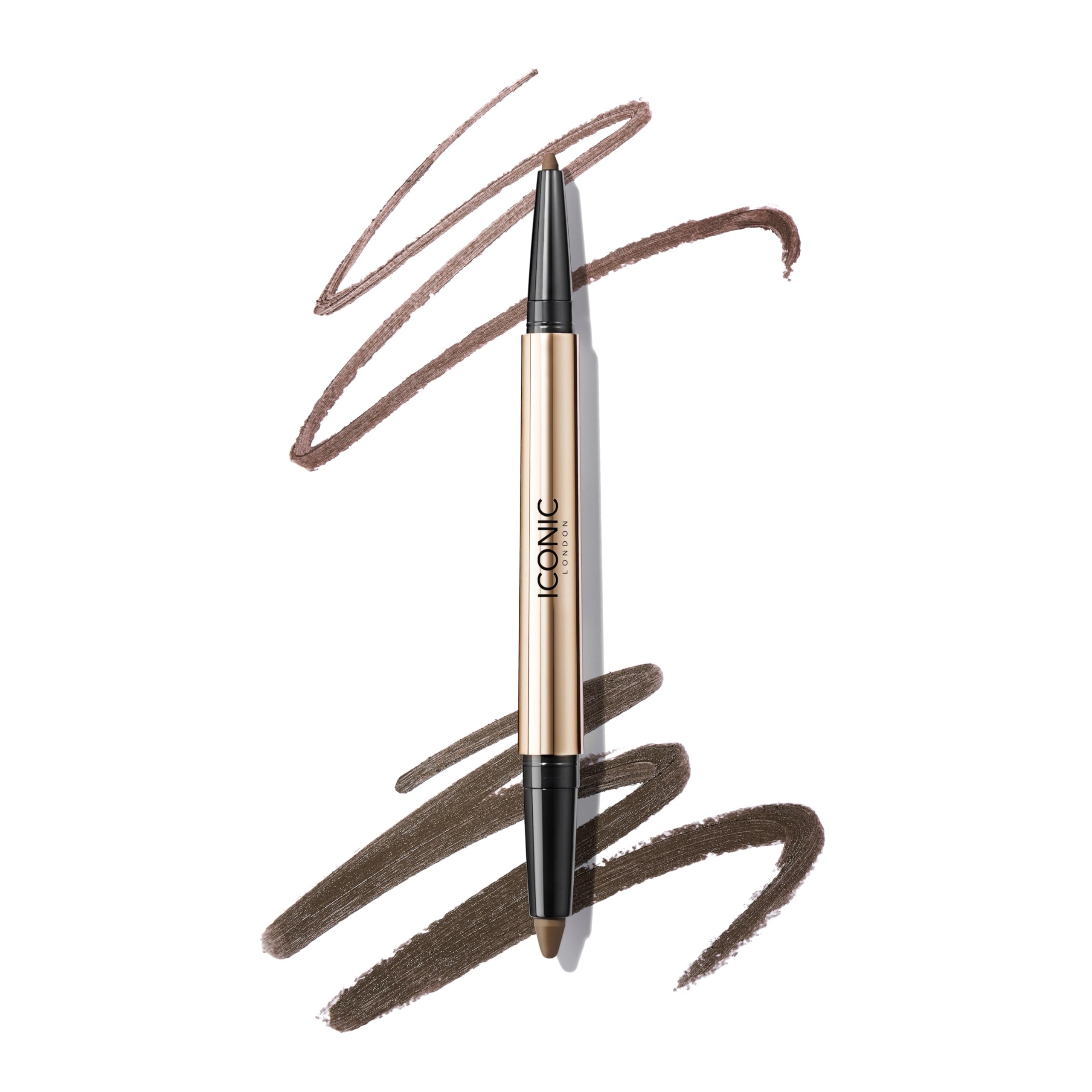 Delineador De Ojos Iconic London Smokey Eye Duo Cremoso Resistente Al Agua - Venta Internacional.