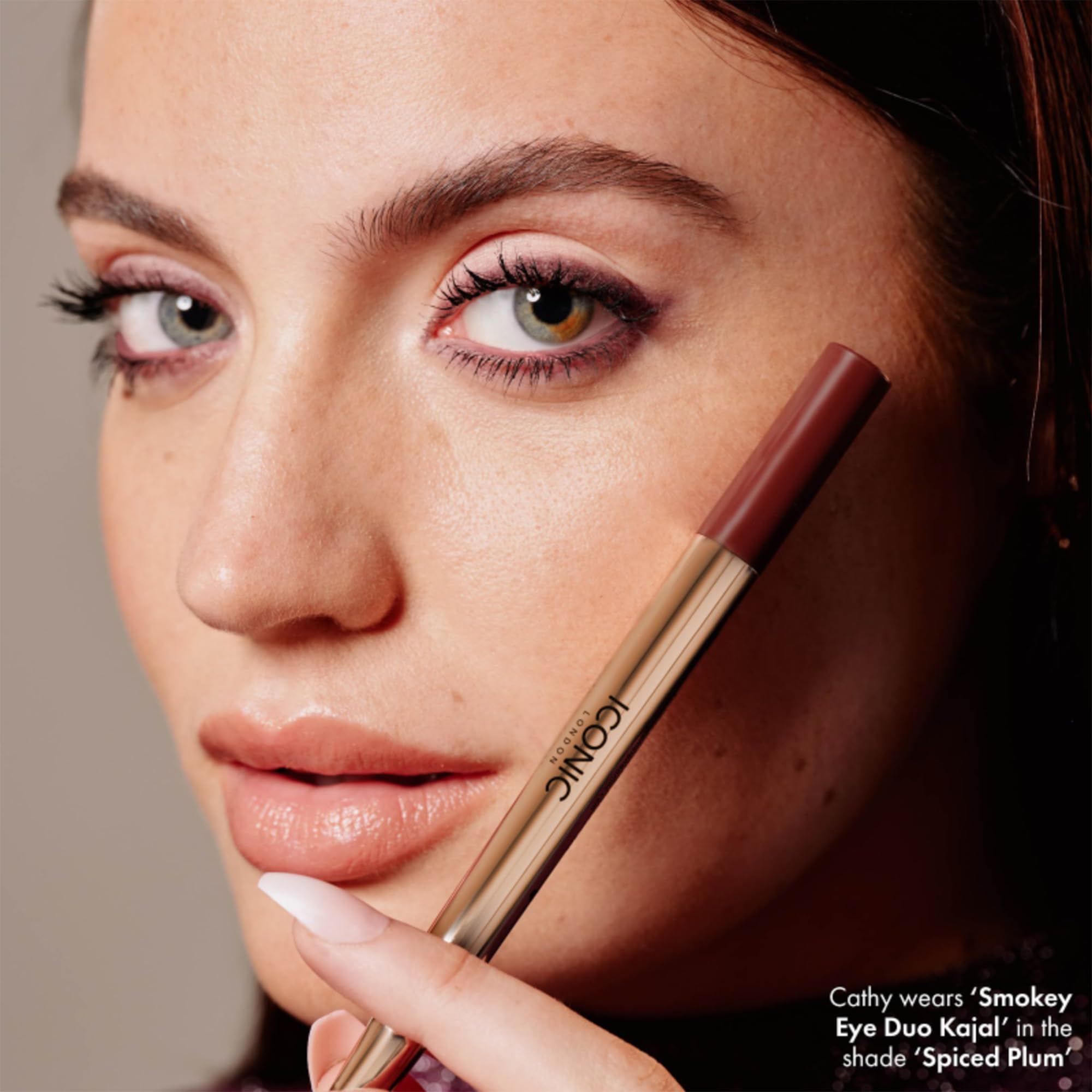 Foto 5 | Delineador De Ojos Iconic London Smokey Eye Duo Cremoso Resistente Al Agua - Venta Internacional.
