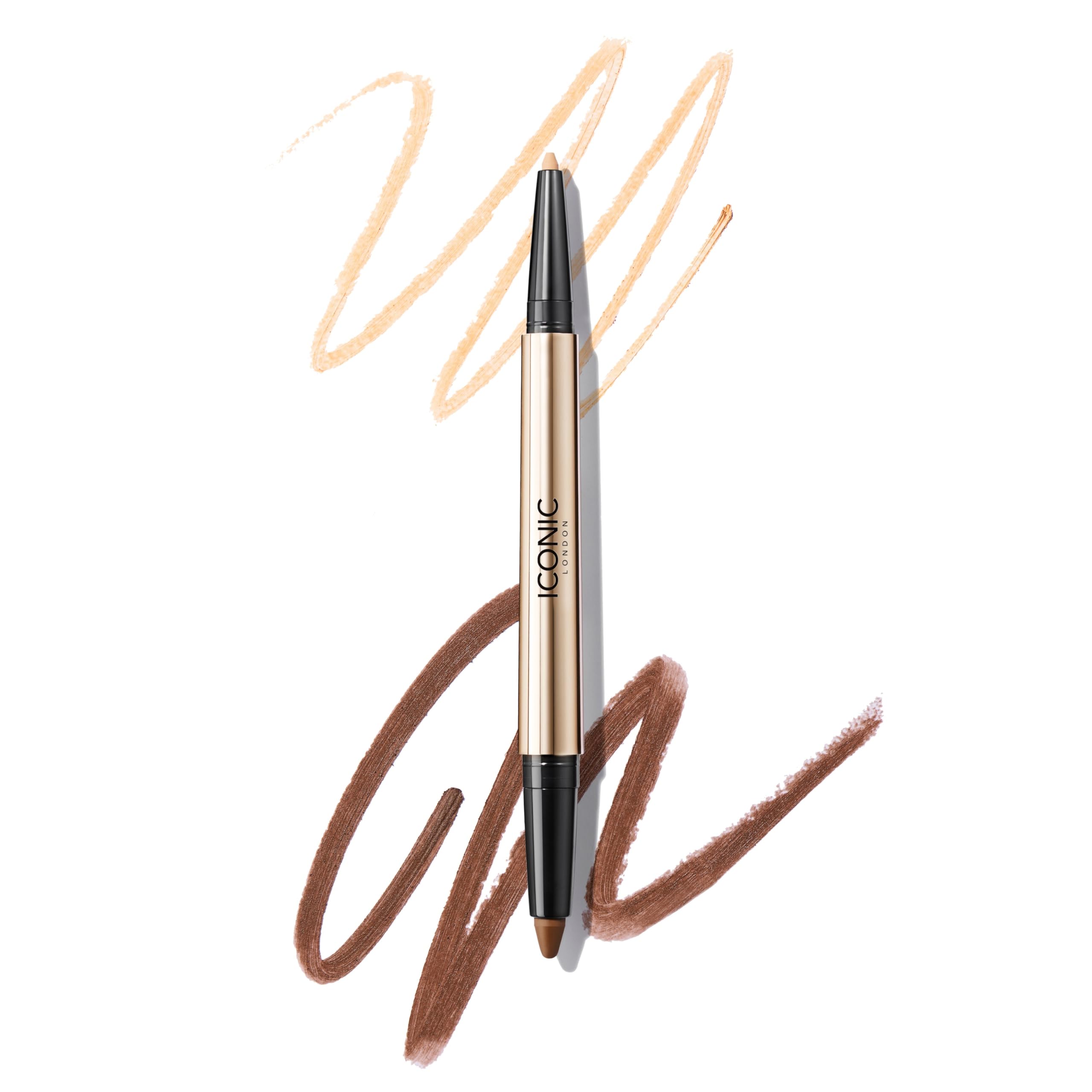 Delineador De Ojos Iconic London Smokey Eye Duo Cremoso Resistente Al Agua - Venta Internacional.