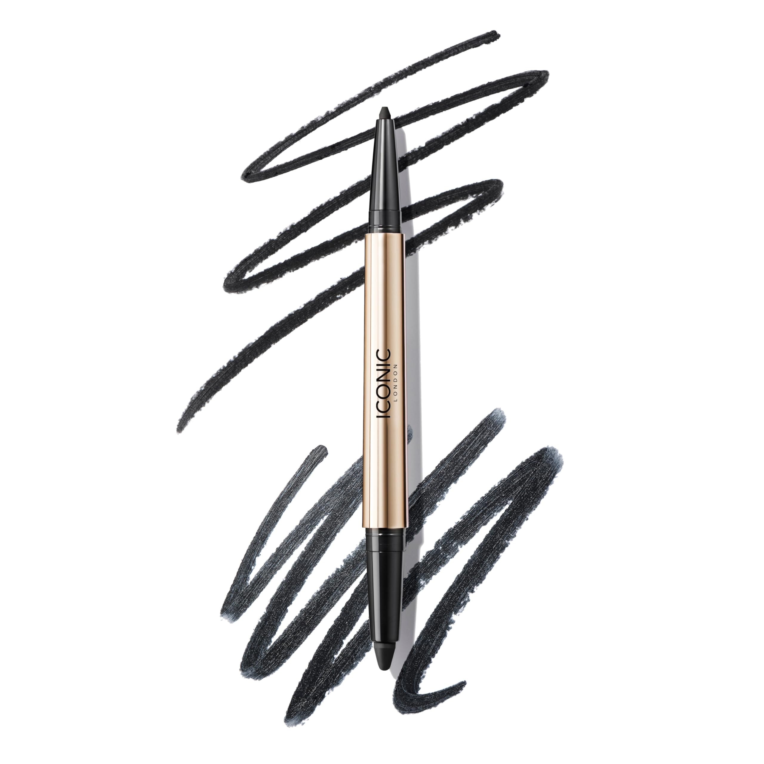 Delineador De Ojos Iconic London Smokey Eye Duo Cremoso Resistente Al Agua - Venta Internacional.