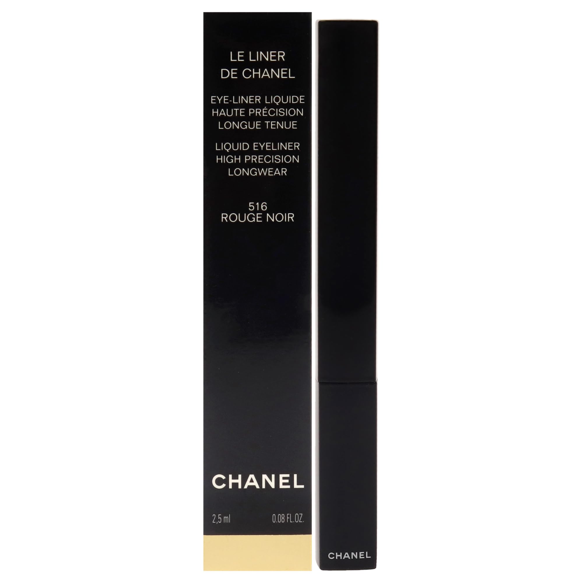 Delineador Líquido Chanel Le Liner De Chanel 516 Rouge Noir 2.5ml - Venta Internacional.