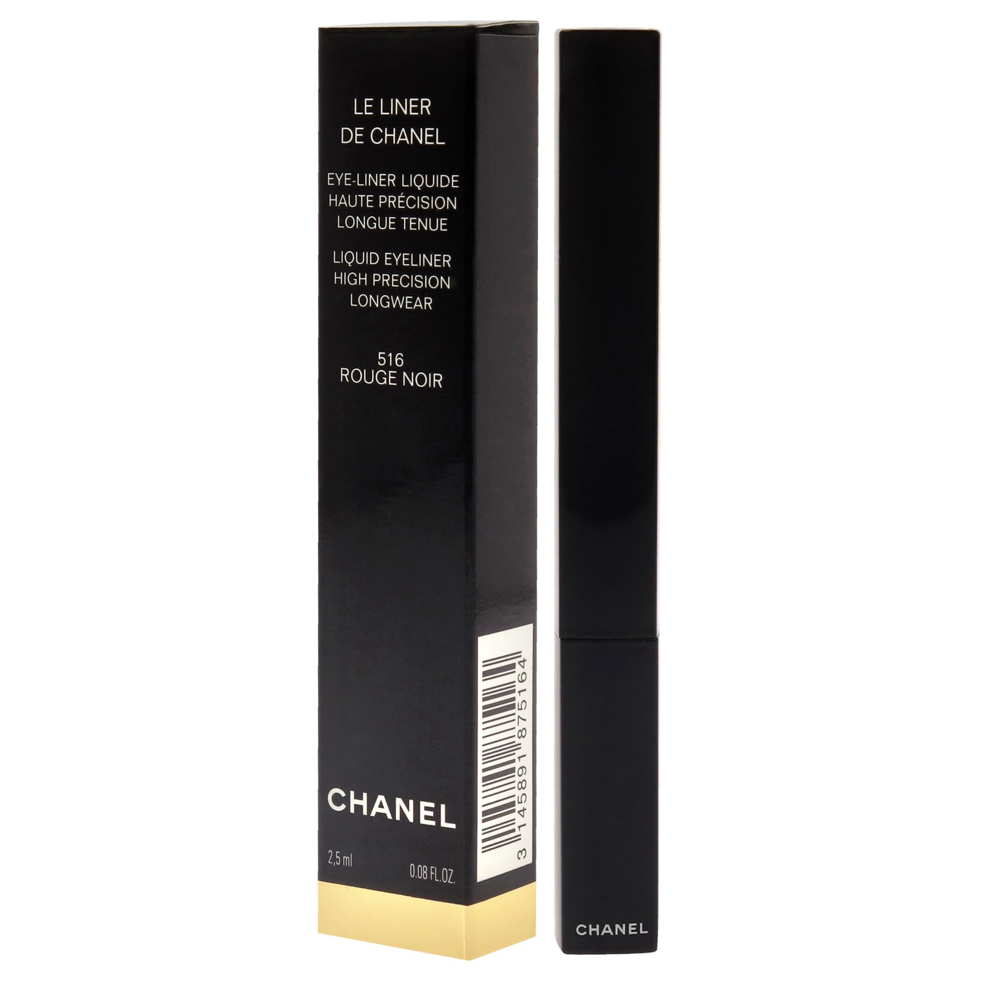 Foto 5 pulgar | Delineador Líquido Chanel Le Liner De Chanel 516 Rouge Noir 2.5ml - Venta Internacional.