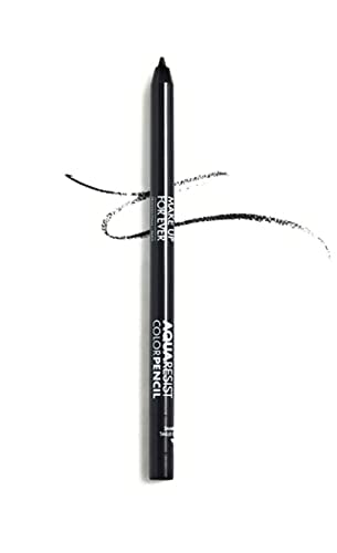 Foto 3 pulgar | Delineador De Ojos Make Up For Ever Aqua Resist Color Pencil, 1 Grafito - Venta Internacional.