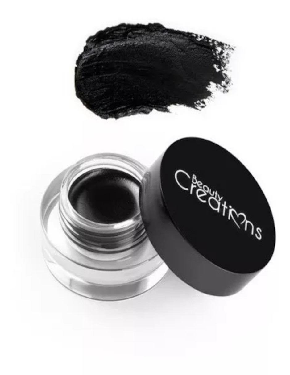 Foto 3 | Delineador en Gel Negro Beauty Creations + Termo Güish Gratis