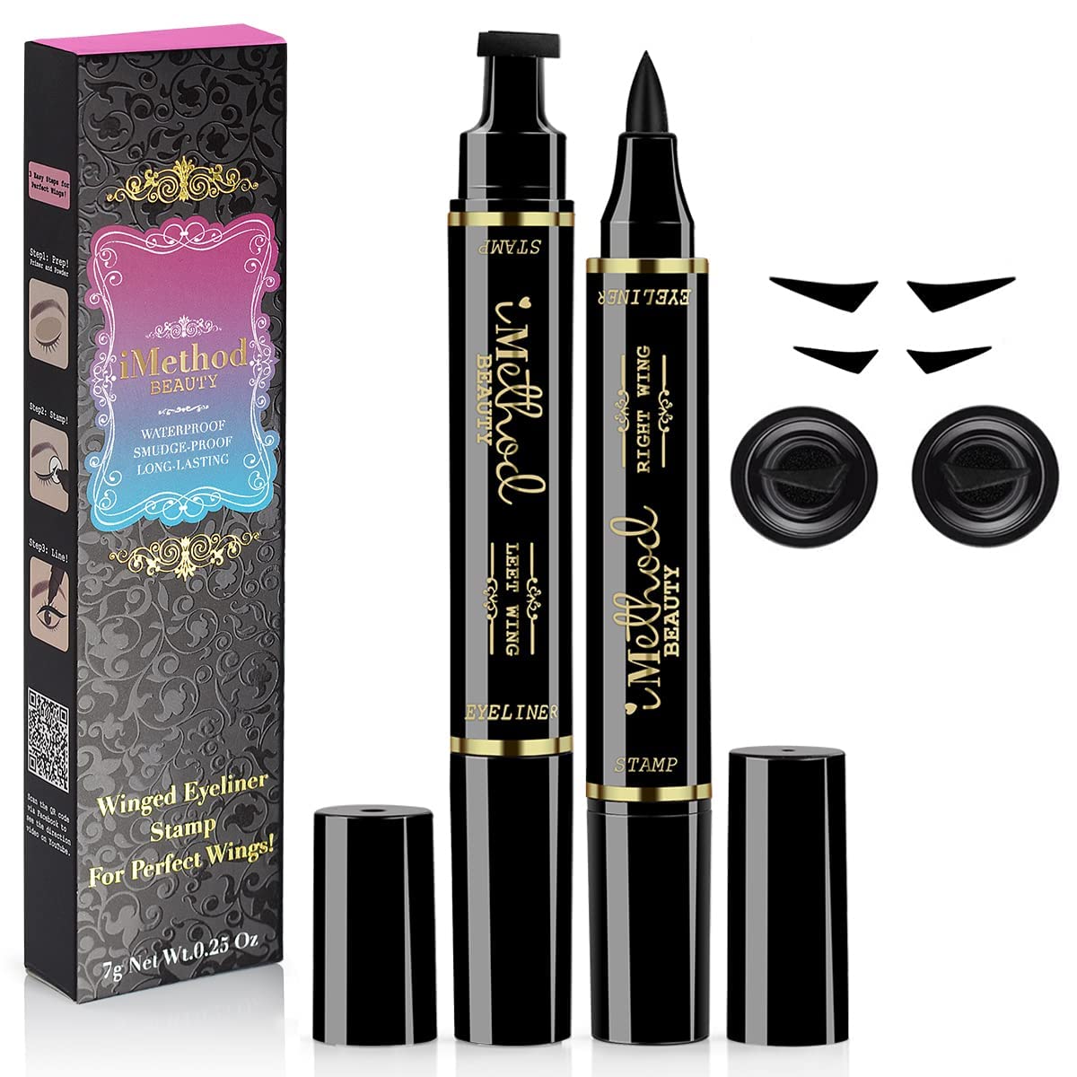 Delineador de Ojos Imethod con 2 Bolígrafos 8 Mm - Venta Internacional