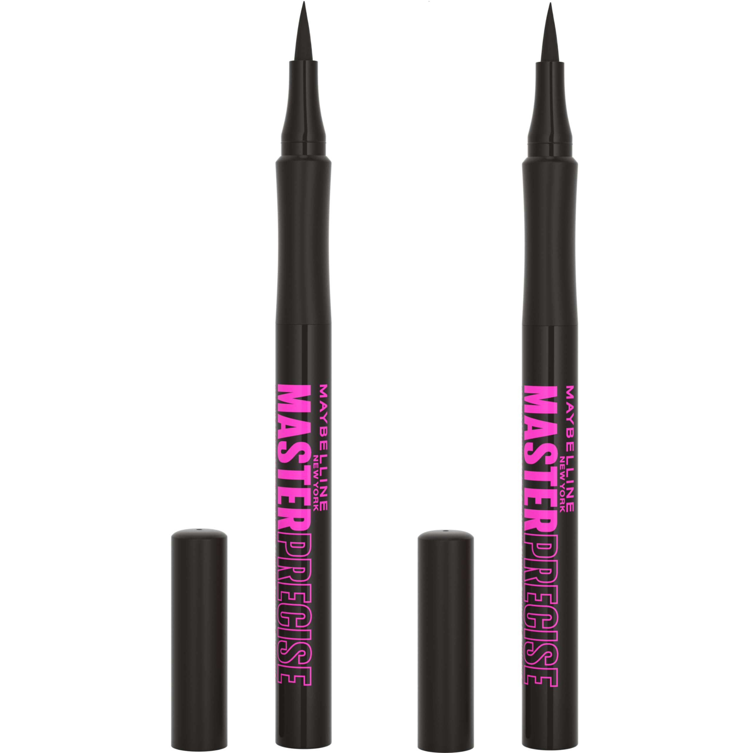 Foto 2 pulgar | Delineador De Ojos Maybelline Eyestudio Master Precise Waterproof 2x Negro - Venta Internacional.