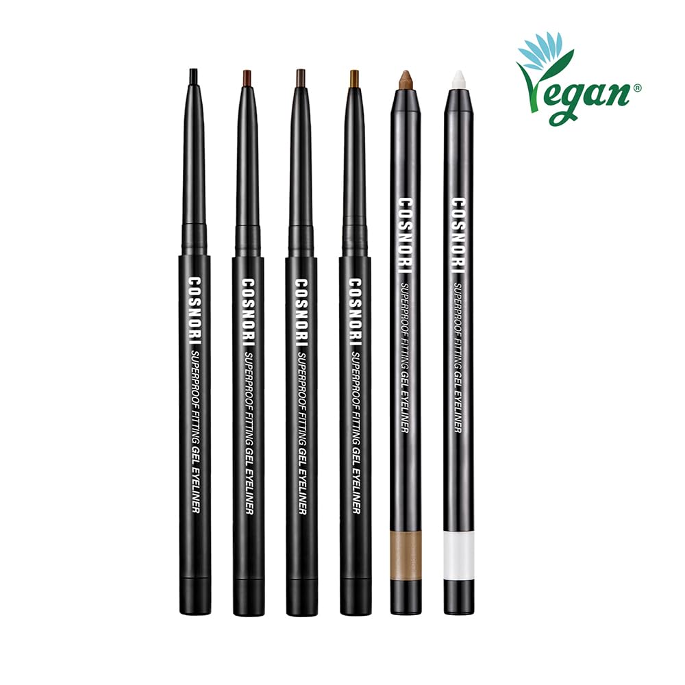 Foto 3 pulgar | Delineador De Ojos En Gel Cosnori Super Proof Fitting 01 Vivid Black 0,13 G - Venta Internacional.