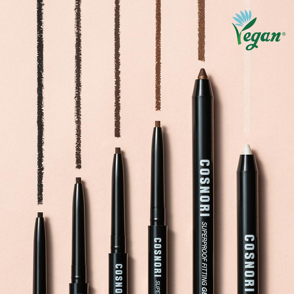 Foto 7 pulgar | Delineador De Ojos En Gel Cosnori Super Proof Fitting 01 Vivid Black 0,13 G - Venta Internacional.