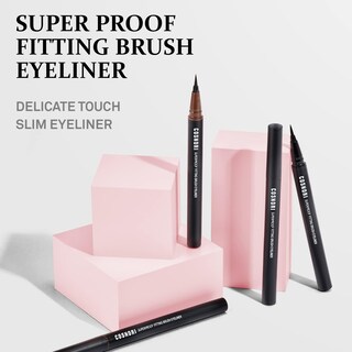 Foto 2 | Delineador De Ojos Cosnori Superproof Brush 02 Negro Y Marrón 0,6 G - Venta Internacional.