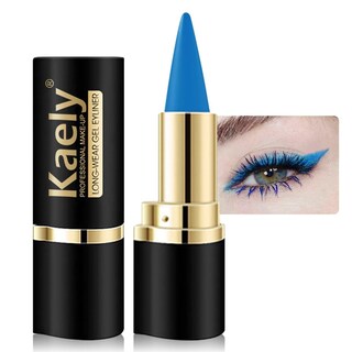 Foto 1 | Lápiz Delineador De Ojos En Gel Kaely, Azul Claro, Impermeable, A Prueba De Manchas - Venta Internacional.