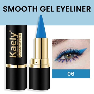 Foto 2 | Lápiz Delineador De Ojos En Gel Kaely, Azul Claro, Impermeable, A Prueba De Manchas - Venta Internacional.