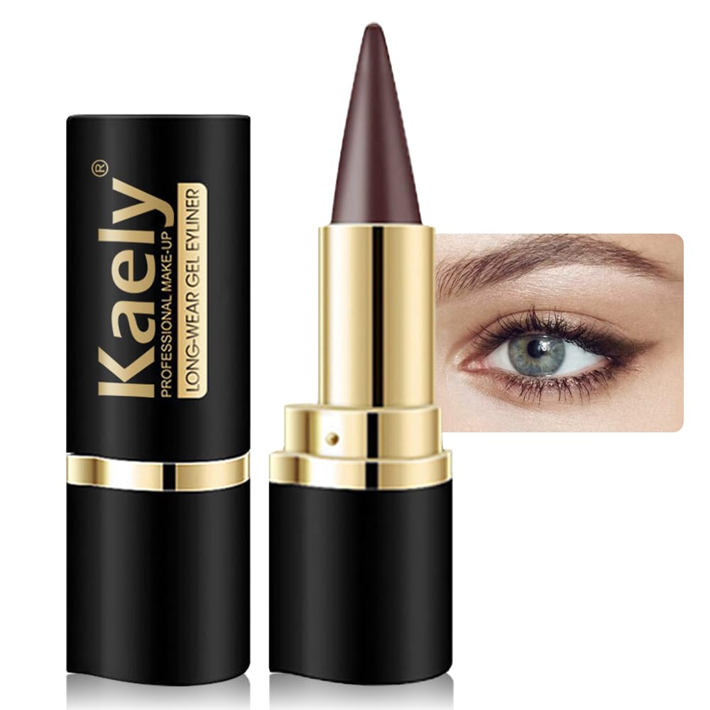 Lápiz Delineador De Ojos En Gel Kaely Brown, Impermeable, A Prueba De Manchas - Venta Internacional.