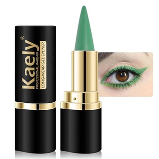 Foto 1 | Lápiz Delineador De Ojos En Gel Kaely, Verde Claro, Impermeable, A Prueba De Manchas - Venta Internacional.