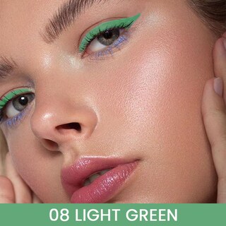 Foto 3 | Lápiz Delineador De Ojos En Gel Kaely, Verde Claro, Impermeable, A Prueba De Manchas - Venta Internacional.