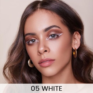 Foto 3 | Lápiz Delineador De Ojos En Gel Kaely White, Impermeable, A Prueba De Manchas - Venta Internacional.