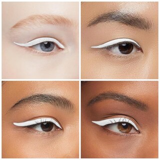 Foto 4 | Lápiz Delineador De Ojos En Gel Kaely White, Impermeable, A Prueba De Manchas - Venta Internacional.