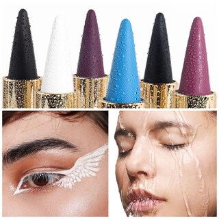 Foto 5 | Lápiz Delineador De Ojos En Gel Kaely White, Impermeable, A Prueba De Manchas - Venta Internacional.