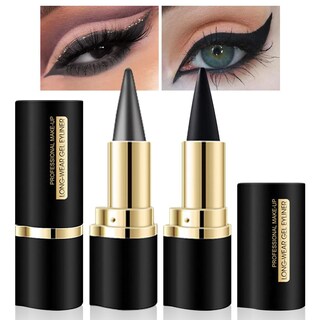 Foto 1 | Set De Lápices Delineadores De Ojos Kaely, Gel Negro Y Gris, Impermeable, A Prueba De Manchas - Venta Internacional.