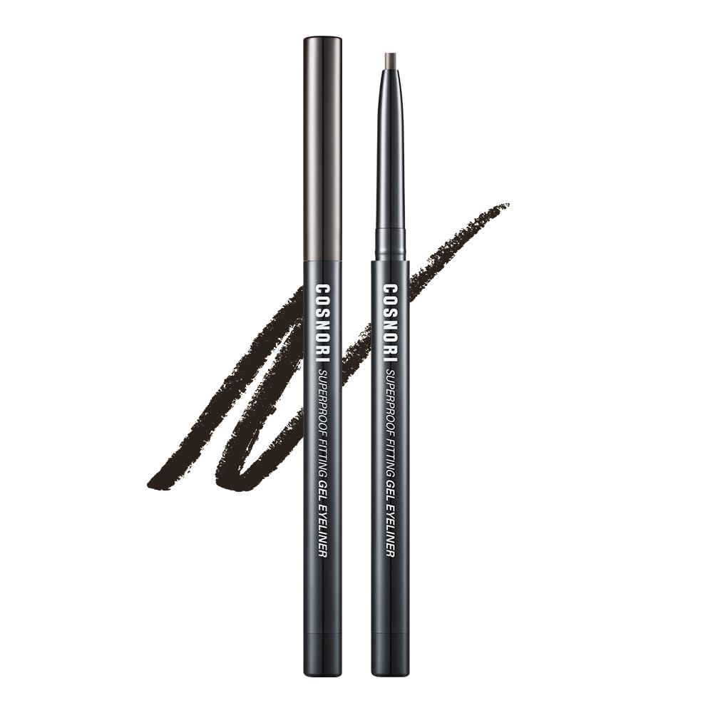 Lápiz Delineador De Ojos Cosnori Super Proof Fitting Gel 02 Black Brown - Venta Internacional.