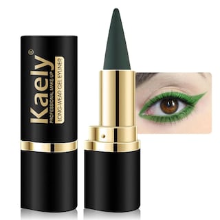 Foto 1 | Lápiz Delineador De Ojos En Gel Kaely, Verde Oscuro, Impermeable, A Prueba De Manchas - Venta Internacional.