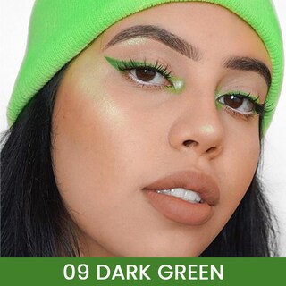 Foto 3 | Lápiz Delineador De Ojos En Gel Kaely, Verde Oscuro, Impermeable, A Prueba De Manchas - Venta Internacional.