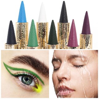 Foto 5 | Lápiz Delineador De Ojos En Gel Kaely, Verde Oscuro, Impermeable, A Prueba De Manchas - Venta Internacional.