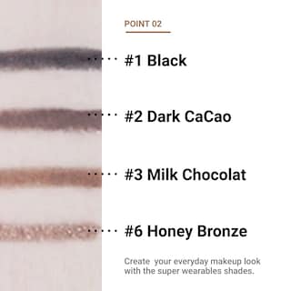 Foto 5 | Delineador De Ojos Etude Proof 10 En Gel, 0,3 G #1, Negro - Venta Internacional.
