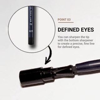 Foto 6 | Delineador De Ojos Etude Proof 10 En Gel, 0,3 G #1, Negro - Venta Internacional.