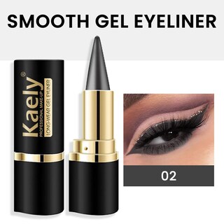 Foto 2 | Lápiz Delineador De Ojos En Gel Kaely Gray, Impermeable, A Prueba De Manchas - Venta Internacional.