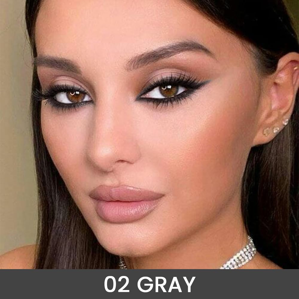 Foto 3 | Lápiz Delineador De Ojos En Gel Kaely Gray, Impermeable, A Prueba De Manchas - Venta Internacional.