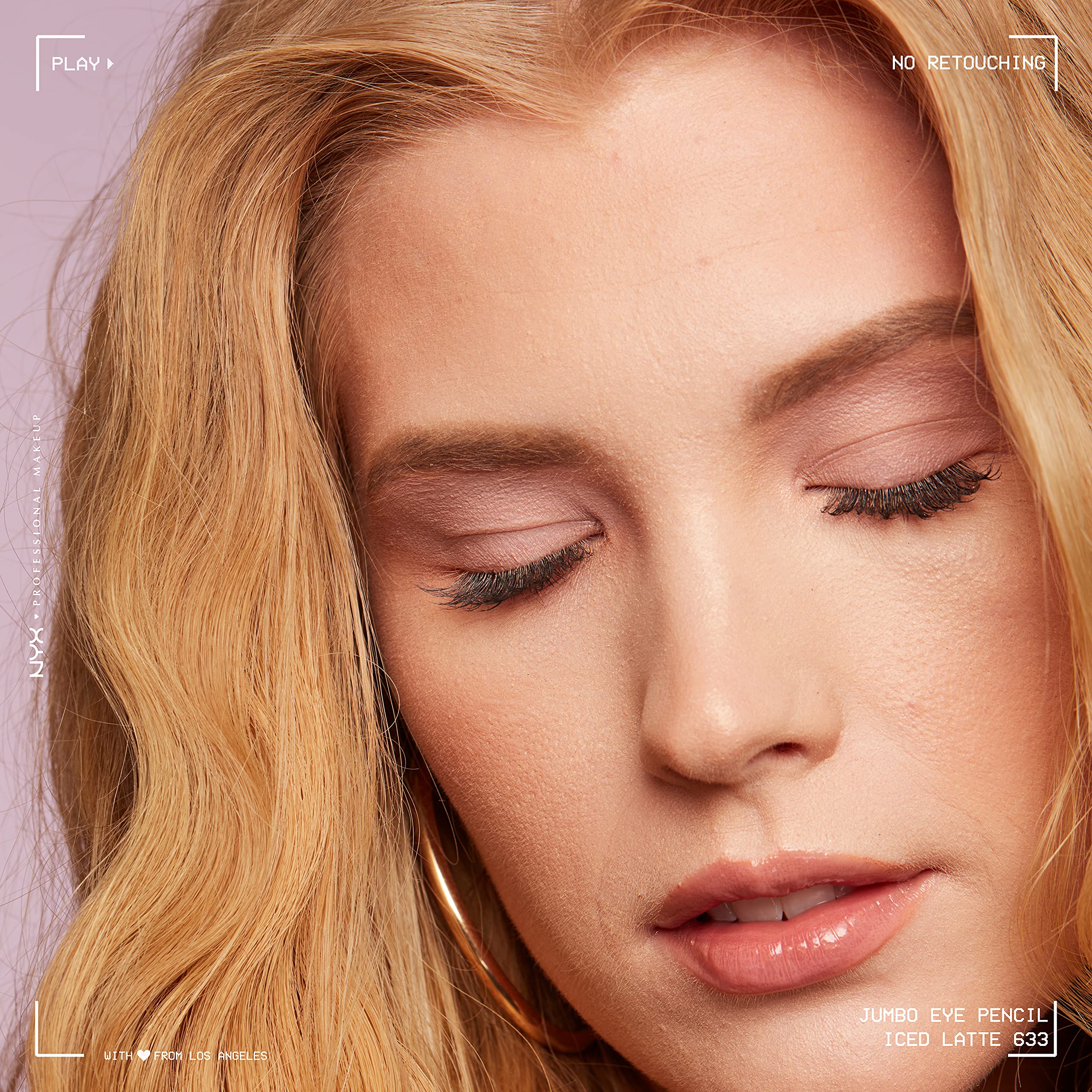 Foto 2 | Barra De Sombra De Ojos Y Lápiz Delineador De Ojos Nyx Professional Makeup - Venta Internacional.
