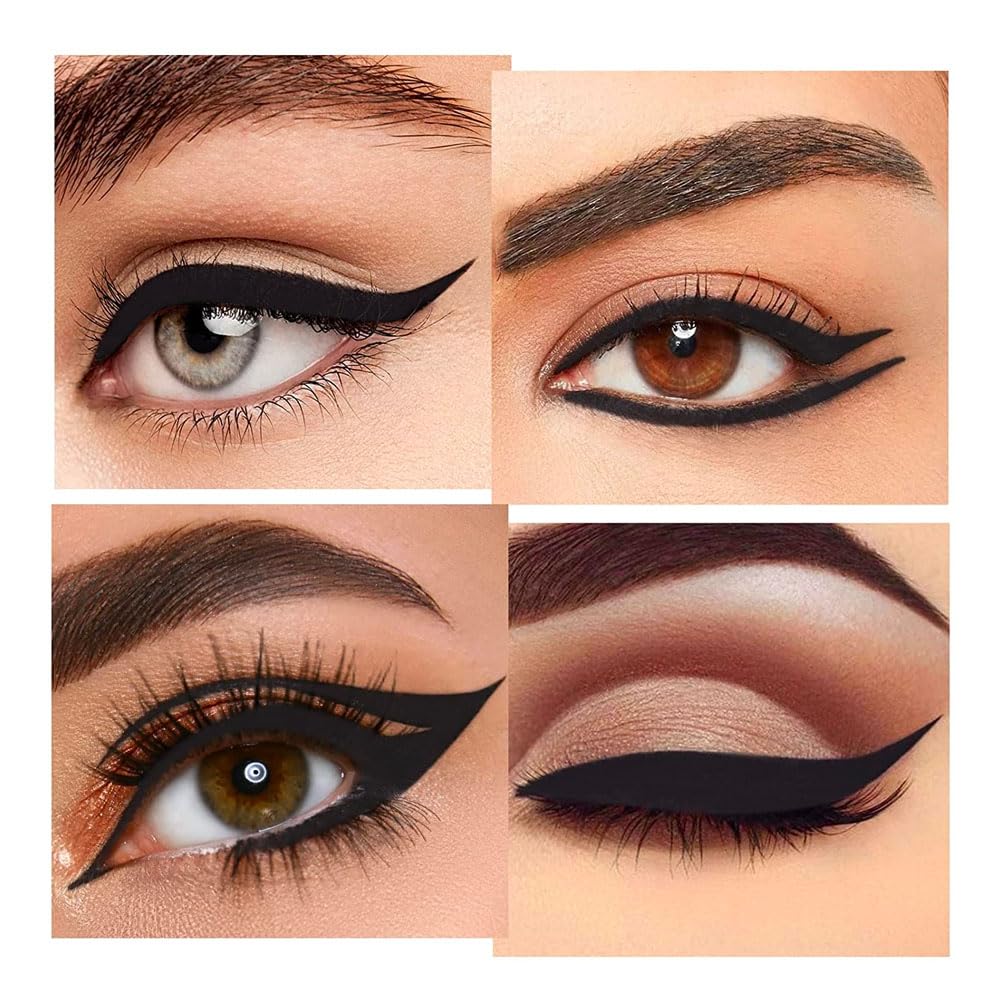 Foto 4 pulgar | Lápiz Delineador De Ojos En Gel Kaely Black, Impermeable, A Prueba De Manchas - Venta Internacional.