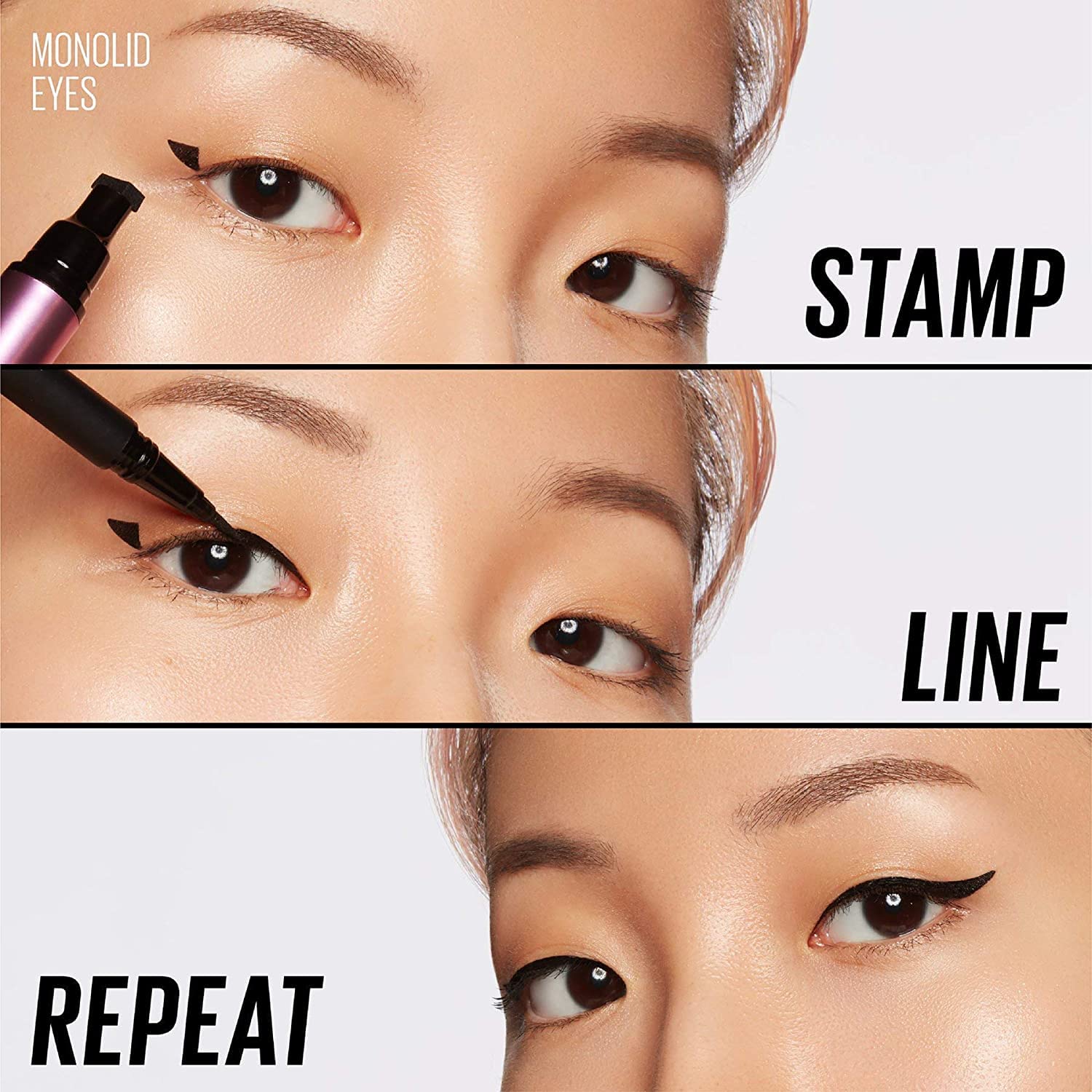 Foto 5 | Delineador De Ojos Kaja Winged Wink Stamp A Prueba De Agua Con Extracto De Aguacate - Venta Internacional.