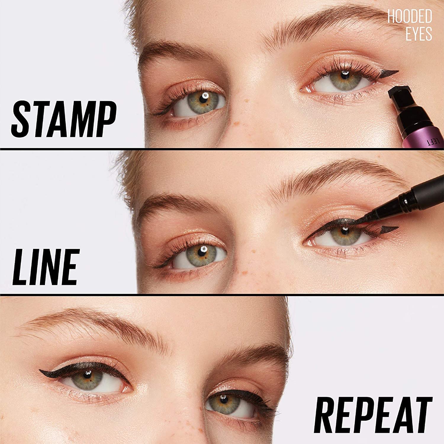 Foto 6 | Delineador De Ojos Kaja Winged Wink Stamp A Prueba De Agua Con Extracto De Aguacate - Venta Internacional.