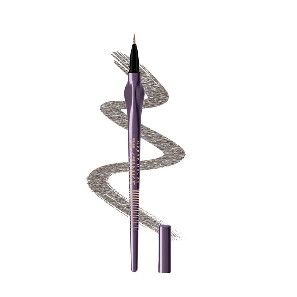 Delineador Líquido Urban Decay 24/7 Inks Oil Slick Gunmetal Shimmer - Venta Internacional.