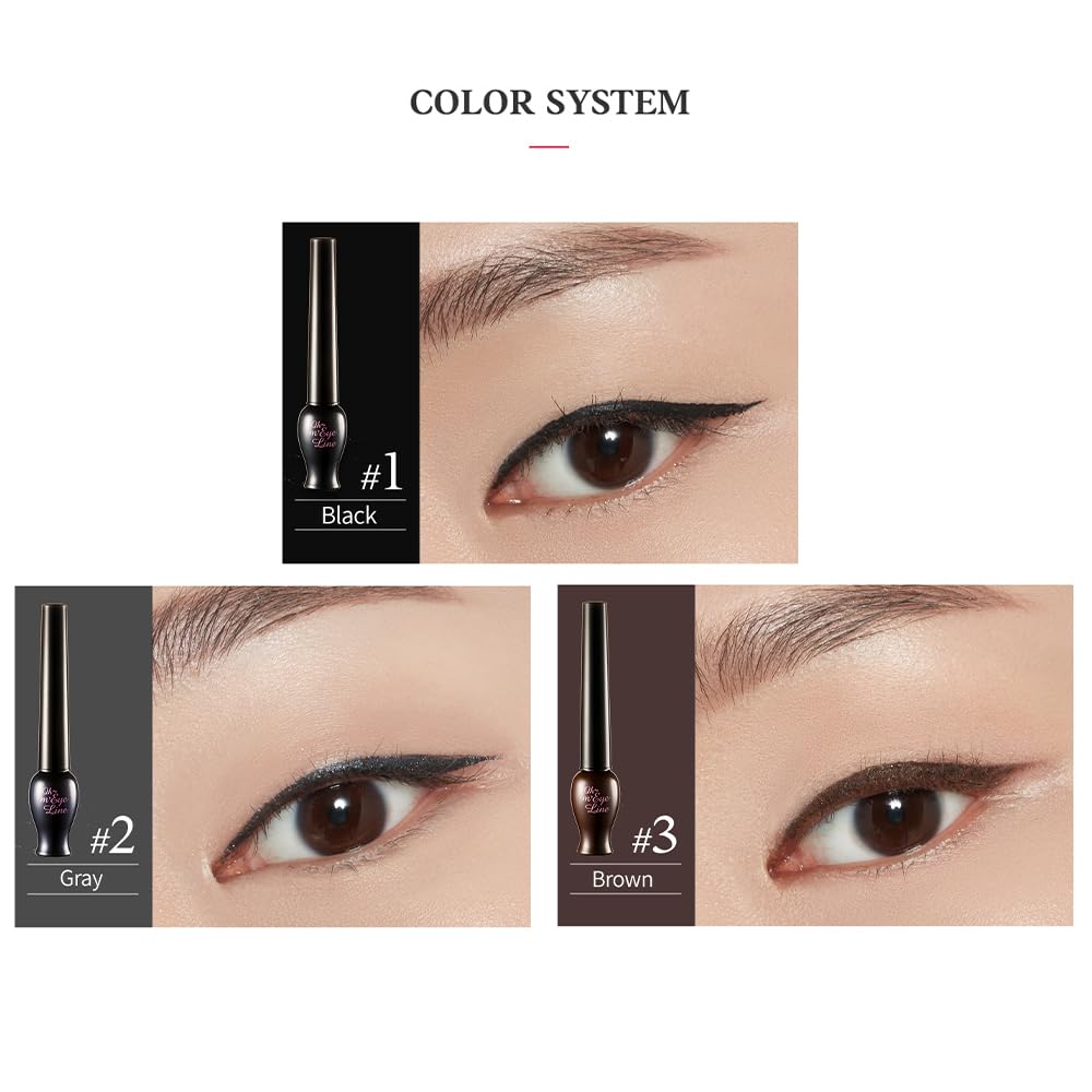 Foto 5 pulgar | Delineador De Ojos Etude House Waterproof No. 1 Negro 30 Ml - Venta Internacional.